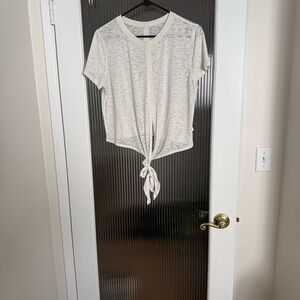 Lululemon Burnout Tie Workout Top